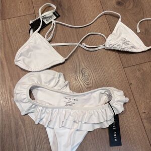 Lioness White Bikini Set